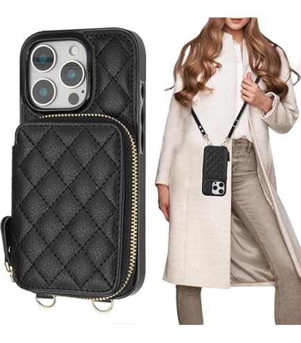 Amazon.com: CUSTYPE for iPhone 16 Pro Case Wallet for Magsafe with