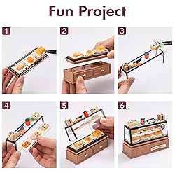 Rolife Plastic House Building Set Toy DIY Miniature