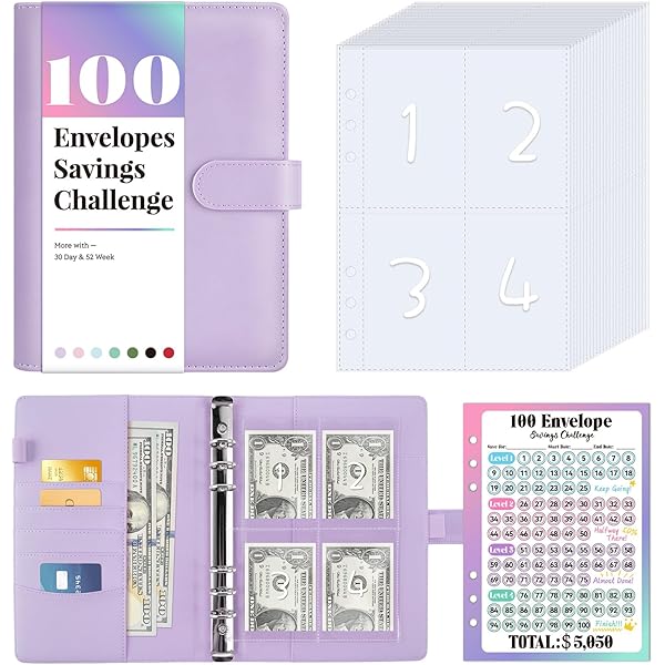 100k Savings Challenge Book: The Ultimate Guide to Save