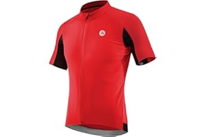 Nepest Cycling Jersey Men Short Sleeve Bike Shirts Cycling Bicycle Road Biking Tops Clothing with 4 Rear Pockets Quick Dry