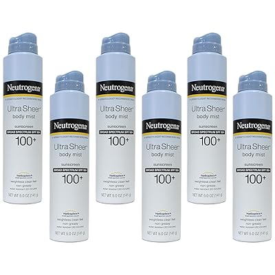 neutrogena spf 100 body mist