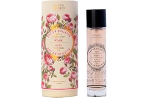 Panier des Sens - Rose Eau de Toilette - Light Perfume for Women - Natural, Fresh & Floral Fragrance - Hair & Body - Long Lasting Body Spray Made in France - Vegan Friendly - 1.7 Floz