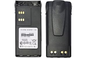 DDONG PLUS HNN9013D Battery HNN9008AR Replacement Battery 2300mAh [Upgraded] for Motorola HT750 HT1200 HT1250 HT1225 GP340 GP360 GP380 GP540 GP580 GP640 GP680 GP1280 MTX850LS Batteries with Belt Clip