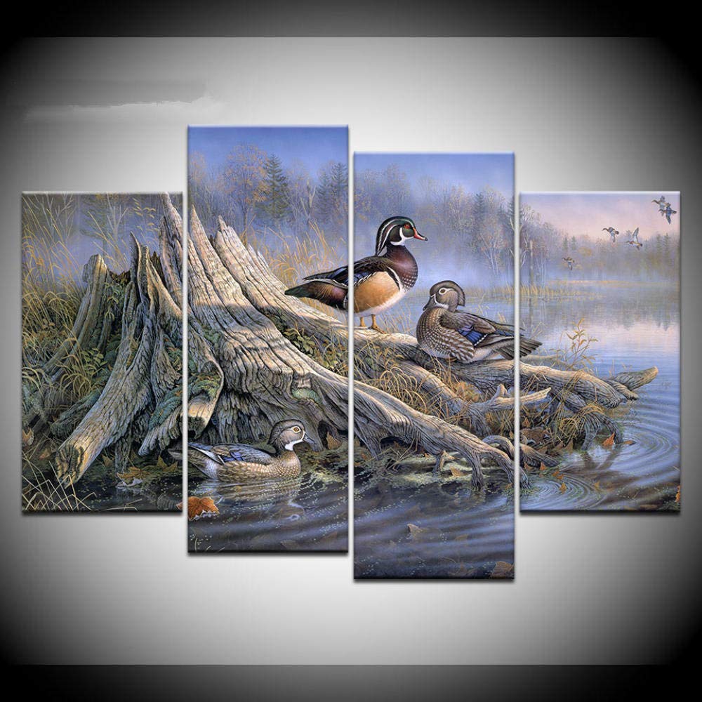 Best Wild Ducks Wall Art For Dining Room