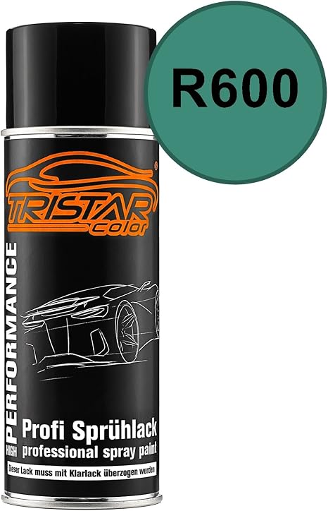 TRISTARcolor Spraydose RAL 6000 Patinagrün – 400 Ml, Matt, Schnelltrocknend, Made In Germany