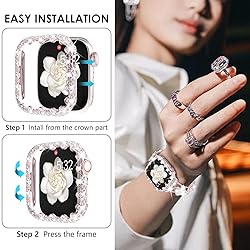 WINGLE Bling Bumper Case Compatible with Apple