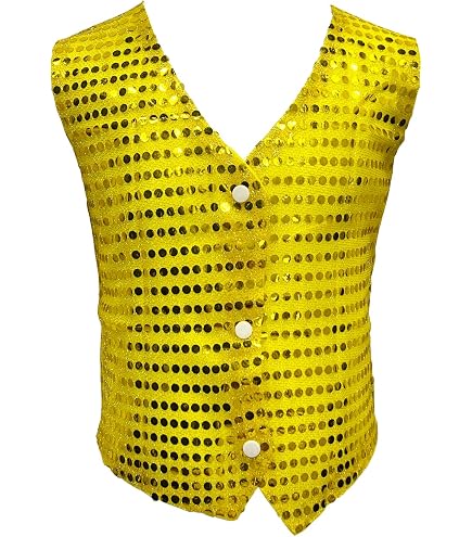 Amazon.com: Dress Up America Sequin Vest for Men and Women