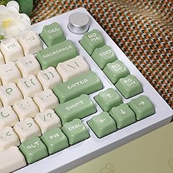 Akko Keycaps Set, Matcha Bear OEM Profile 122-Key