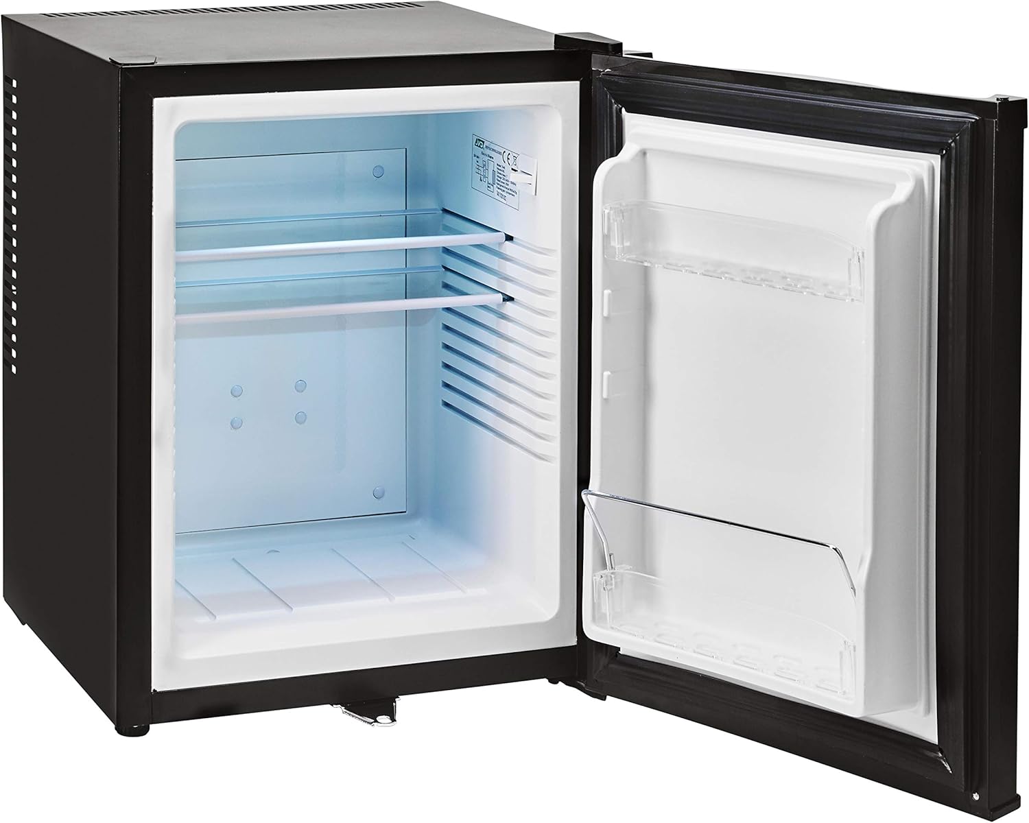 Jvd Minibar 40 Litres Black With Solid Door Amazon.co.uk Large