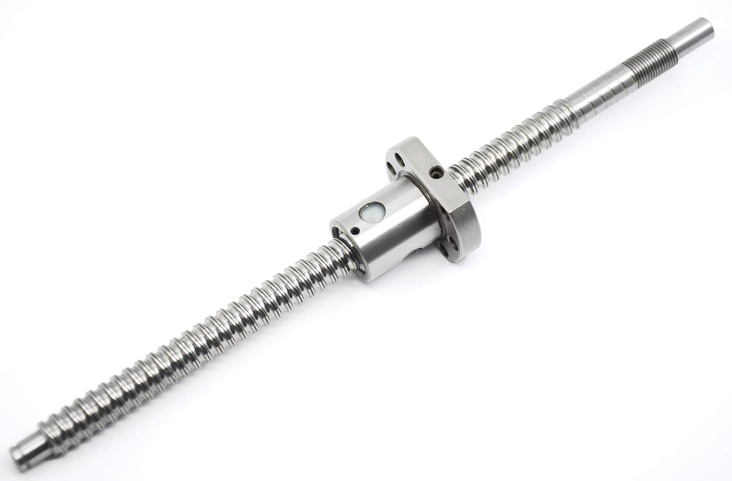 Befenybay Ball Screw SFU1204（Diameter 12mm Pitch 4mm）Length 200mm with Metal Nut for CNC Machine Parts