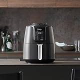 Ninja Air Fryer 3.8L 4-in-1 Non-Stick Digital, Grey & Black AF100UK view 6