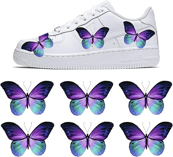 air force 1 butterfly purple