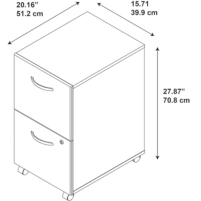 Cajoneras con llave para oficina | Cajoneras