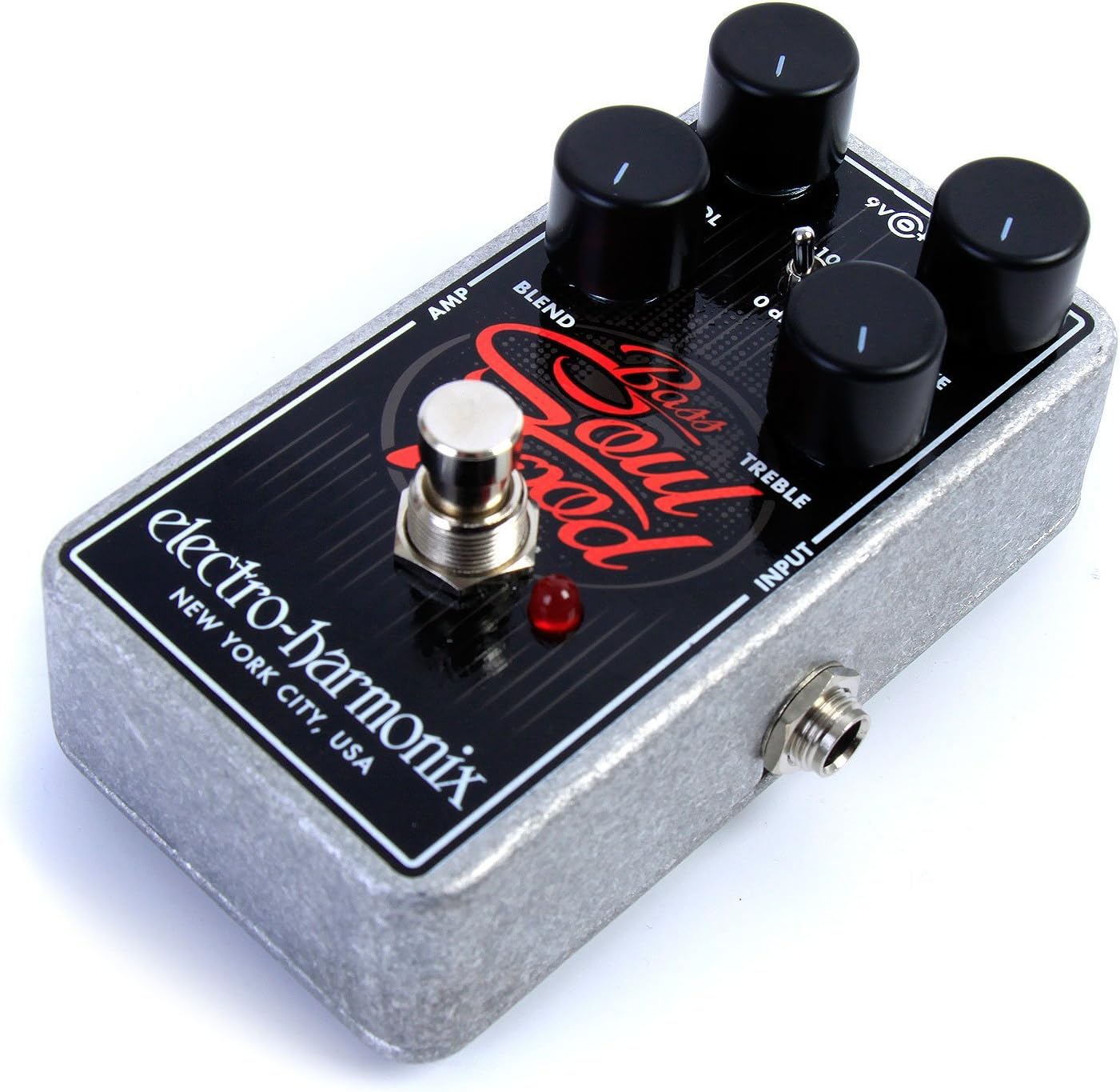 Electro-Harmonix Bass Soul Food Bass Distortion Effects Pedal, Black - Image 4