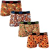 TOP - Boys' Cotton Blend Boxer Briefs - Sizes 4 to 16- Soft Comfort & Ultimate Flexibility