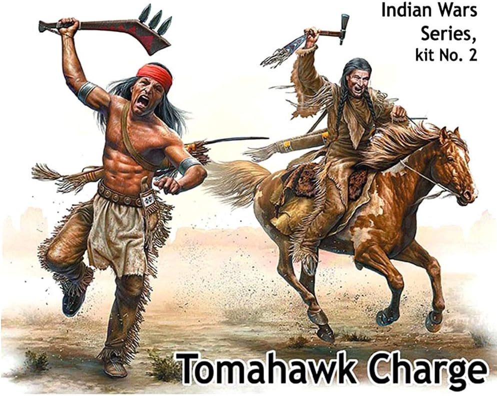 Master Box MB35192 Tomahawk Charge Indian Wars Series Kit No. 2 – Game