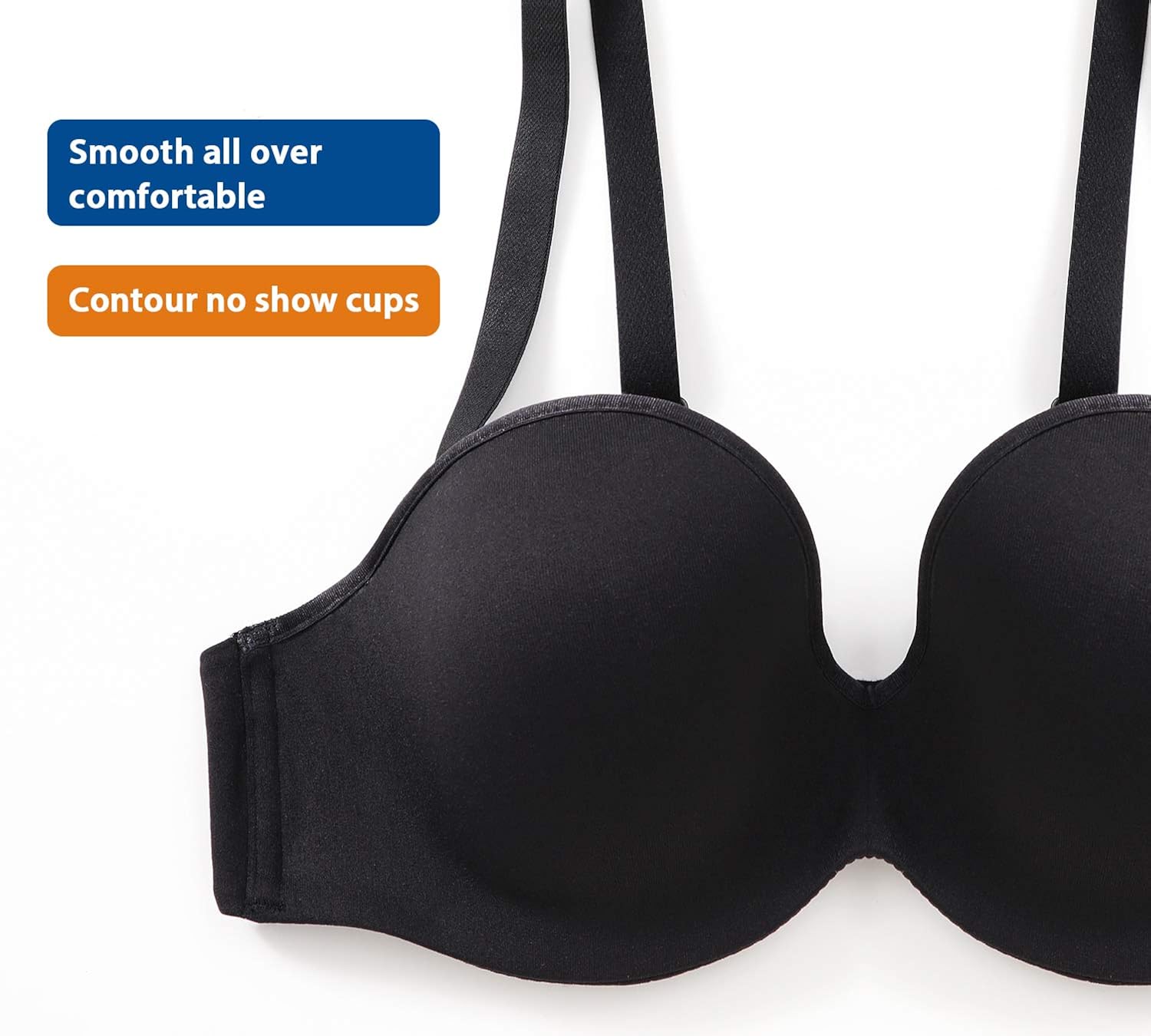 JOATEAY Women’s Strapless Bra Full Figure Convertible Underwire Bra