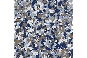 EPOXY FX Epoxy Flakes 1/4" (5 Pounds) - Epoxy Floor Flakes/Garage Floor Flakes for Decorative Floors and Crafts (311 Huckleberry)