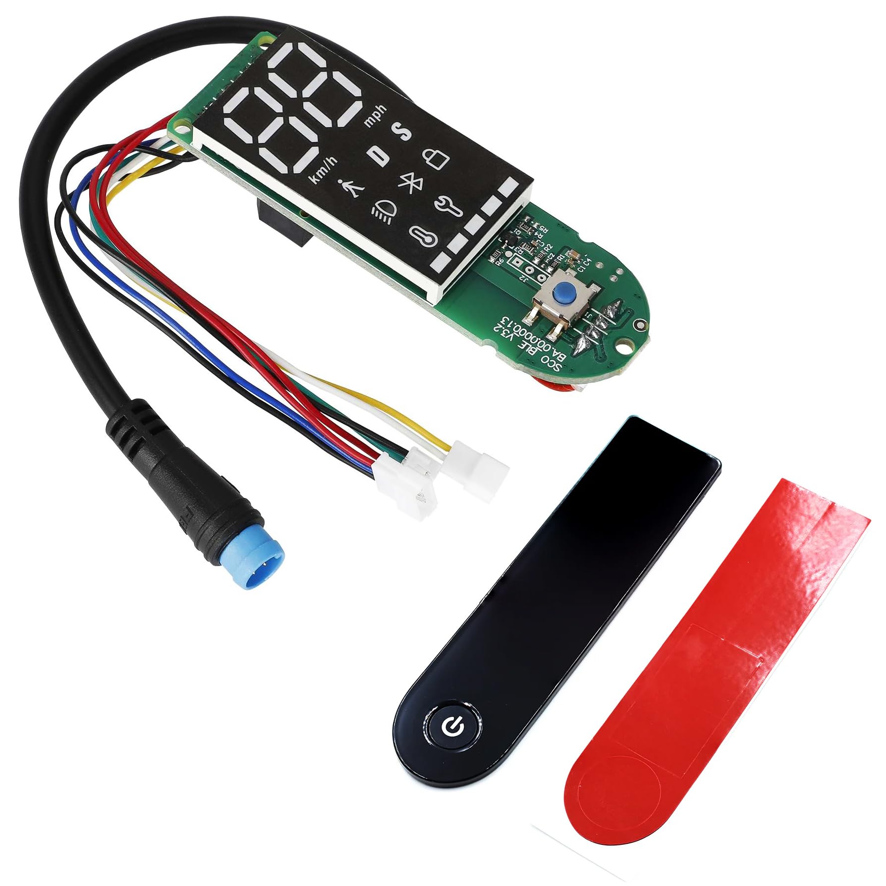 myBESTscooter - BLE Dashboard Circuit Board LED Display For Xiaomi 1S Pro And Pro2 Electric Scooter