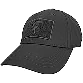 FANAUE 6 Panel Baseball Cap for Men Women, Ajustable Cotton Dad Hat Athletic Sports Hat for Golf Running Workout Black