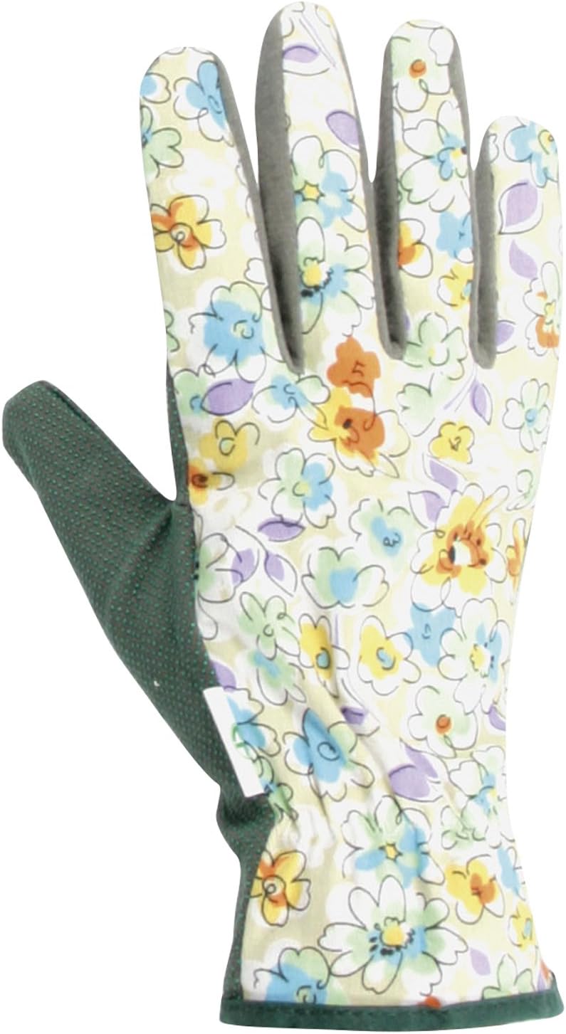 Greengeers 90331 Garden Gloves Cotton T 8 with Picot