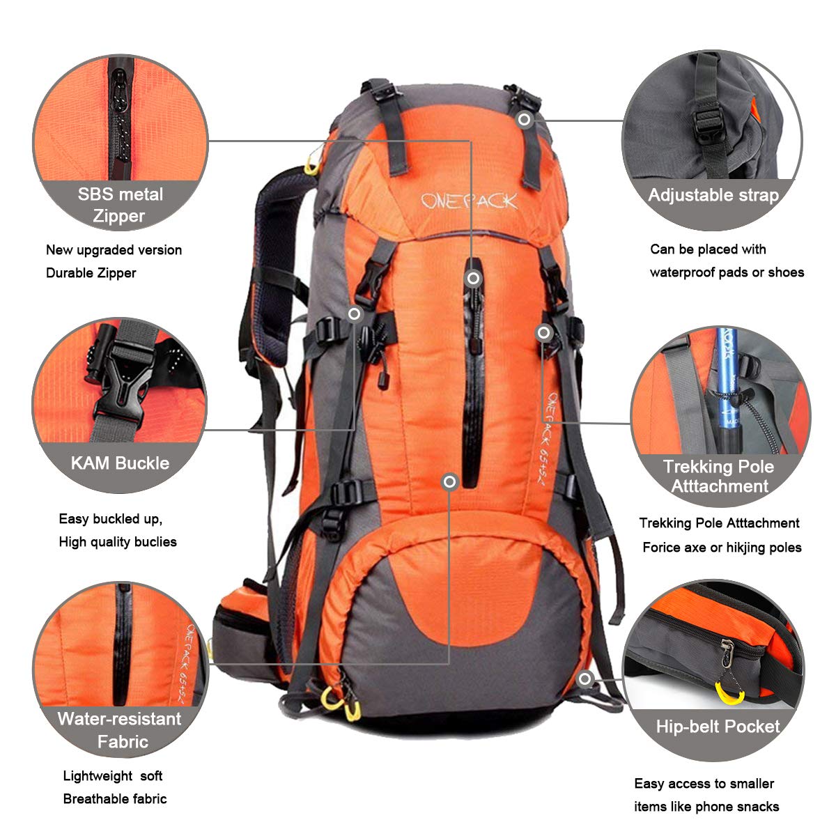 best 70l hiking backpack