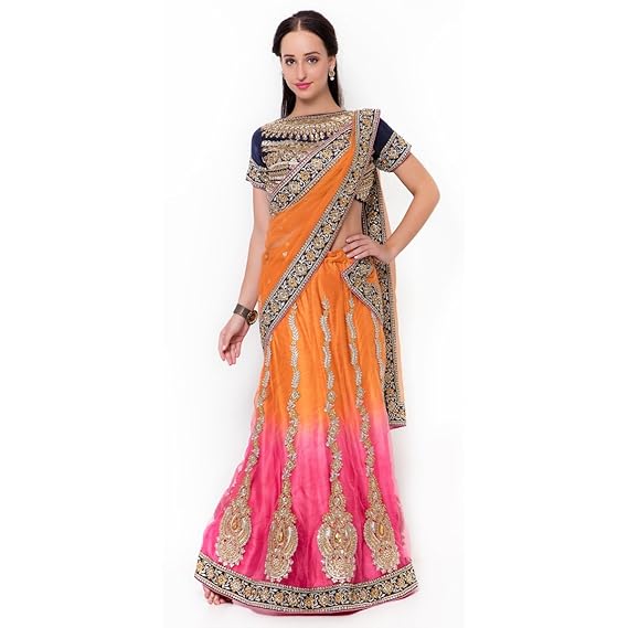 lehenga saree in amazon