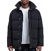 Michael Kors mens Heavyweight Puffer Jacket, Cold Weather Puffer, Winter Jackets for Men