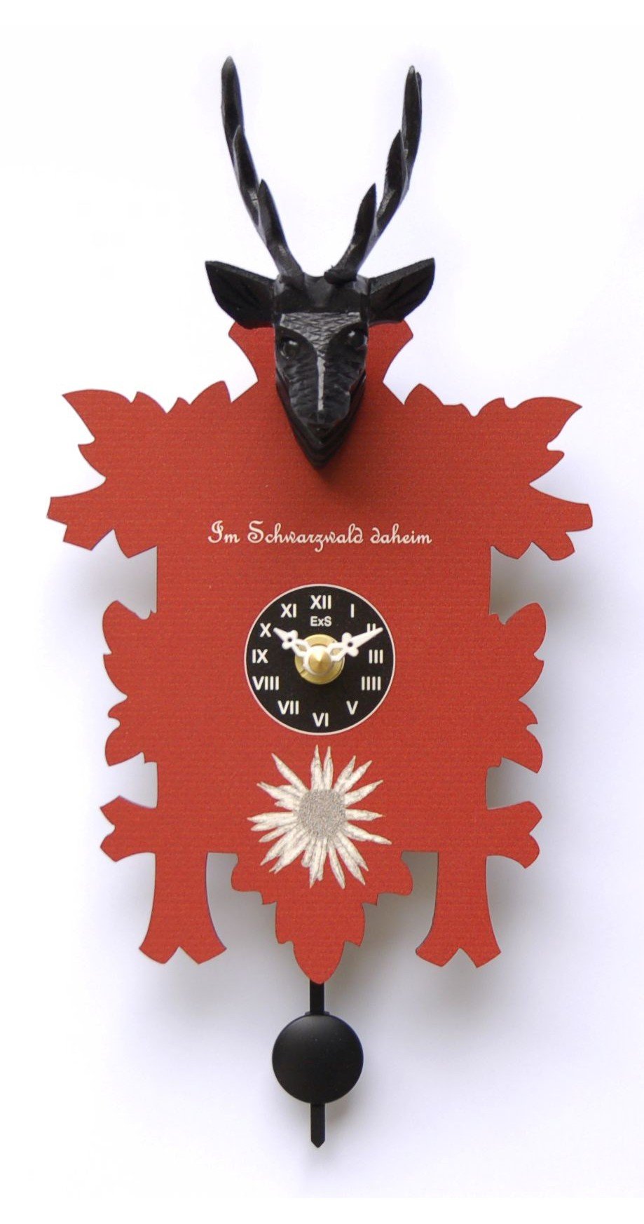 Trenkle Kuckulino Black Forest Clock with quartz movement and cuckoo chime TU 3005 PQ