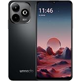 Unnecto Bolt 5G, Unlocked Android Phone, 2025, US Warranty, 128GB, Black | Dual SIM, Smartphone, Android 15, 5000mAh, 6.75" 120Hz HD+ Display, 2.4GHz Octa Core, 12GB RAM, 50MP Camera, NFC, Fingerprint