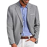 PJ PAUL JONES Mens Casual Sport Coats Two Buttons Lightweight Business Sport Blazer