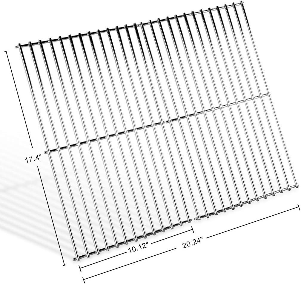 onlyfire GCG-8544 Stainless Steel Grill Grates for Weber Spirit 200 Series with Up Front Controls and Spirit II 200 Series Grills - Image 3