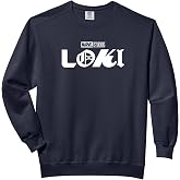 Marvel Loki White Logo Comfort Colors Adult Sweatshirt