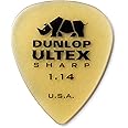 JIM DUNLOP 433P114 1.14mm Sharp Guitar Picks, 6-Pack