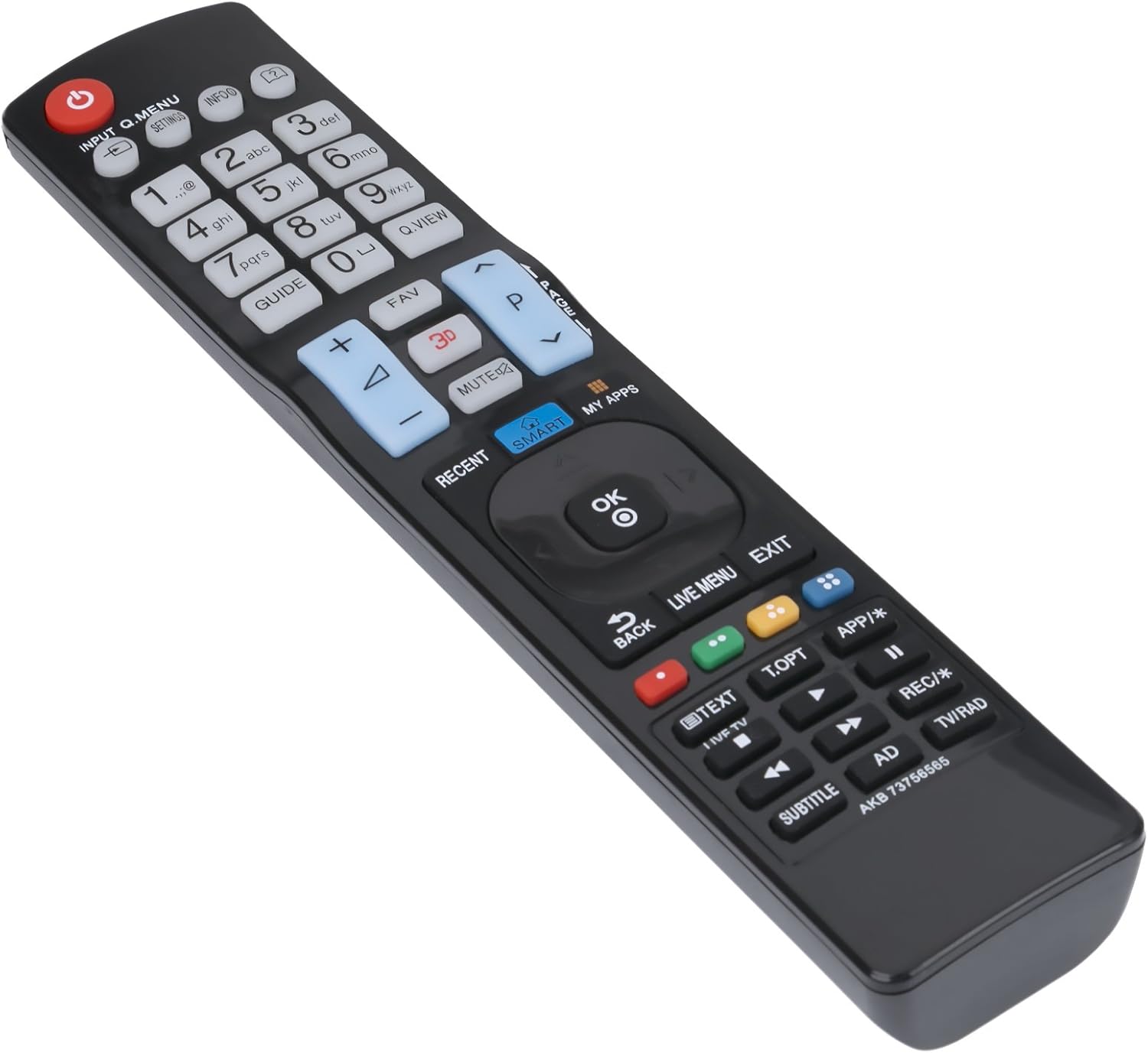 VINABTY AKB73756565 Remote Control Replacement fit for LG TV 42lb652v-za 42LB630V-ZA 42lb631v-zl 55lb630v-za 55lb631v-zl 32lb650v-za 32lb652v-za32lb 653v-zk 32lb650v-ze 32lb650v-zn 39lb650v-za - Image 3
