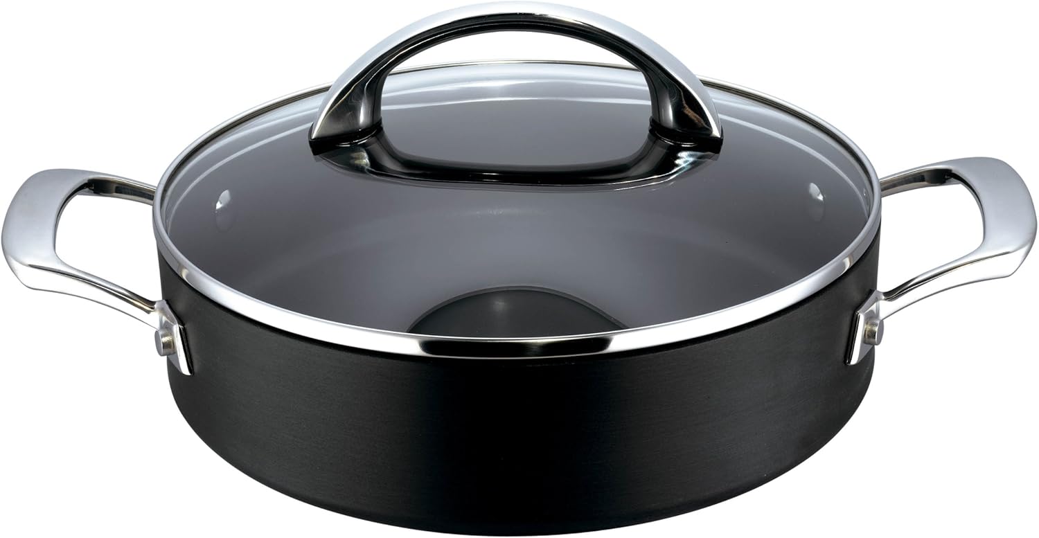 Meyer Sautuese Pan Raymond Blanc By Anolon Hard Anodised 24cm Amazon