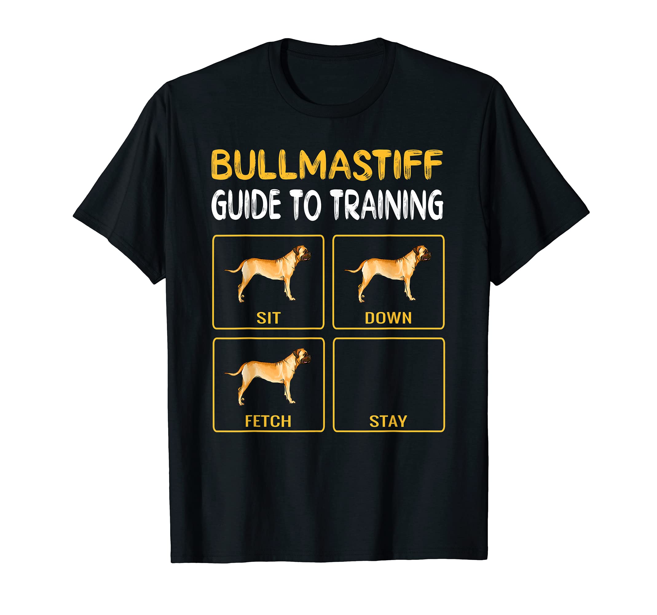 Bullmastiff Guide To Training Dog Obedience T-Shirt