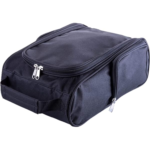 thumbnail image 2 of 2-Pack Soccer Shoe Bags - Blue Oxford Cloth Storage Bags Fits Up To Men's Size 13 2 of 10