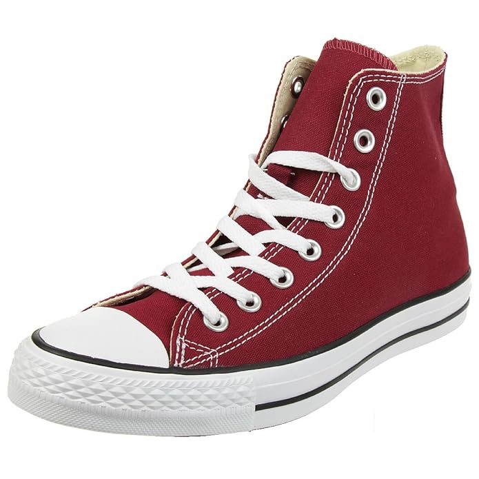maroon converse high tops