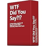 WTF Did You Say A Party Game Against All Dignity and Morality Full Game, XL Set of 594 Cards
