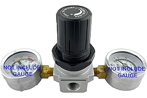 All Tool Depot Universal Air Regulator Special Design for Check Tank and Regulator Pressure (Regulator)
