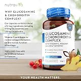 Nutravita Glucosamine & Chondroitin Complex 2 x 180 capsules UK view 2