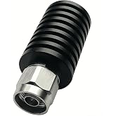 BECEN 25W Dummy Load N Type,3GHz 50 Ohm RF Termination Load for Ham Radio | 25W N Male Dummy Load,50 Ohm low VSWR DC-3GHz RF terminator.Dummy antenna for ham radio SWR testing,RF bench measurement