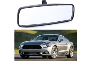 Slakerbe Rear View Mirror Interior Rearview Mirror Compatible with Ford Mustang 2005 2006 2007 2008 2009 2010 2011 2012 2013 