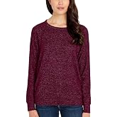 Buffalo David Bitton Womens Long Sleeve Cozy Top