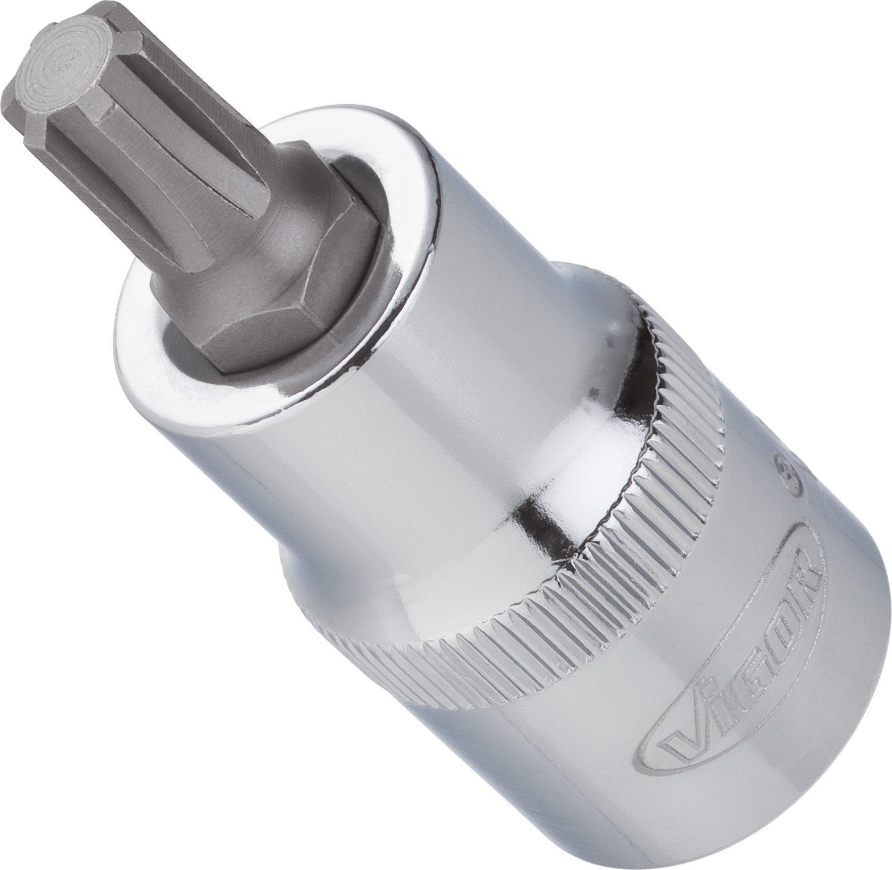 Vigor V2209 Ribe Screwdriver Socket, M13 mm, L 55 mm, 1/2" — image 1