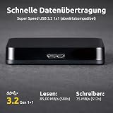 Intenso Memory Case 1TB Portable Hard Drive Black USB 3.0 2.5 Inch External HDD view 5