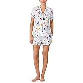 kate spade new york womens Kate Spade New York Women's Short Bottoms Pj Set