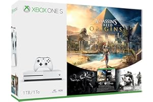 Xbox One S 1TB Console - Assassin's Creed Origins Bonus Bundle [Discontinued] (Renewed)