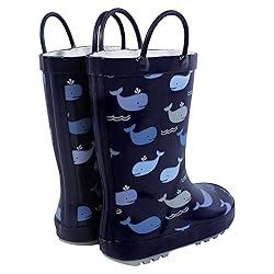 Hudson Baby Kids Rain Boots, Whaley Awesome, 10 US